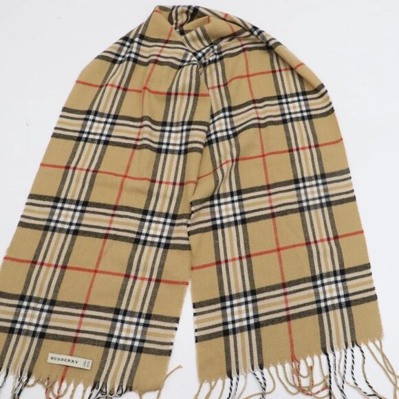 Burberry Check Cashmere Scarf - Picture 1 of 16
